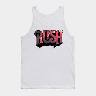 Rush Red & Black Tank Top